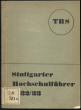 Stuttgarter Hochschulführer 1932/33