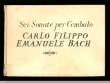 Sei Sonate per Cembalo: Opera IIda