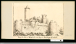 Ruinen der Burg zu Moeckmühl, in der Goez von berlichingen sich aufhielt