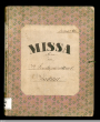 Missa solemnis c-moll: für vier Solo- und Chor-Stimmen mit Orchester-Begleitung; op. 110