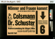 Männer und Frauen kommt ... Dr. h.c. Colsmann, Dr. Schuster sprechen in der Wahlversammlung der bürgerl. Mitte am Freitag, den 12. September ...